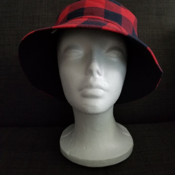 Reversible Buffalo Check Patterned Bucket … - Picture 3 of 9